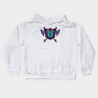 pitbull viking Kids Hoodie